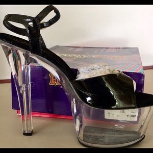 Pleaser Clear Acrylic Heels